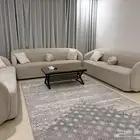 كنب 12 شخص وسجادته وستاره عاتمه سرير كنق وتسريحه ومرايه