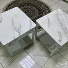 اثاث صاله كنب ايكيا قطعتين وطاولة تلفزيون