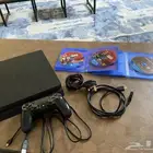 سوني 4 مع كامل ملحقاته  شريط أنشارتد 4 ررد ردمشن 2