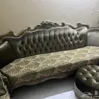 كنب جلسة فاخرة خشب فاخر