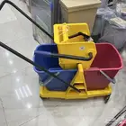 سطل غسيل بحوضين سلة غسيل سطل نظافه