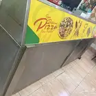 طاولة استيل مع رخام