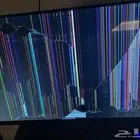 شاشة قيمنق مكسورة