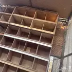 شبك حمام 3ب3 ارتفاع مترين 3جهات وفوق شبك مع محكر تقريبن 180