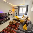 شقه مفروشه ايجار يومي دخول ذكي بتصميم مميز