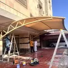 مظلات سيارات فرنسية مظلات وسواتر مظلات هرمي مظلات جده