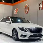 مرسيدس S400 2014 بحالة نظيفة جدا