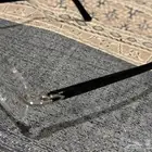 إطار نظارة كارتير (اصلية) استعمال محدود جدا  اسود-فضي