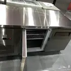 فريزر اسفل الكاونتر بابين استيل