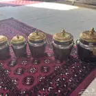 طقم علب معاميل لونين استيل فخم شبه جديد