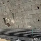 باب كراج اسود اللون استعمال 7شهور ماكينه كهربائيه المقاس 3.