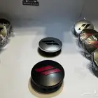 اغطية جنوط دودج  احمر   فضي