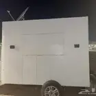 فود ترك كامل استيل وليس حديد يوجد مكيف مع الموقع البيع