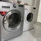 للبيع غساله وجفافه