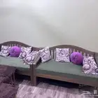 كراسي خشب مع الأثاث