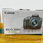 كاميرا كانون جديده لم تسخدم canon 2000d