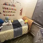 سريرين مفرد و دولابين للبيع