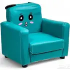 كرسي جلد صغير للأطفال مع رسومات والوان مميزة ( كرسي إسفنج )