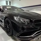 S63 AMG ملكي مخزن بحالة الاصفار عداد 17000 فقط شرط الفحص