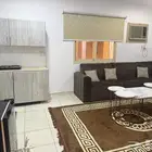 شقه غرفه وصاله وبوفيه مفروشه حي القادسيه الدمام