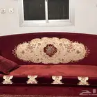 كنب جوده عاليه ثلاث قطعه بنفس الحجم