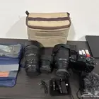 Sony X7R ll  coming with 3 different lenses and others