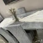 طاولة طعام تركي ب 4 مقاعد