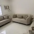 كنب جديد للبيع 1300 قماش شانيل