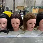 مجسم راس مع الشعر لتدريب