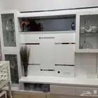 دولاب خشب ابيض