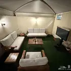 جلسة خارجية خشب