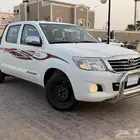 تويوتا هايلوكس 2015 غمارتين GLX سعودي مخزنه شبه اصفار