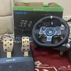 طارة Logitech G920 تشتغل على الاكس بوكس (مع الكرتون)