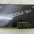 كرت شاشة RTX 5070 ti 16gb للبيع