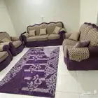 كنب نضيف سفنج مضغوط مع سجاده