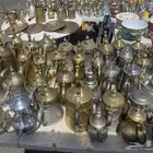 دلال براريد صحون قديمه مباخر قديم قدور نحاس وضغط