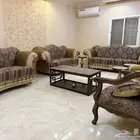 كنب مجلس 6 4 مع طاولات