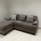 للبيع كنب زاويه من قطعتين