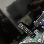 سوني 4 مع 2 يد و شريط قراند وشاشة سامسونج 45 بوصه تقريبا