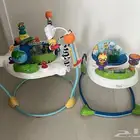 baby Einstein walker and jumperoo