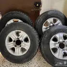 جنوط مع كفرات مقاس 17