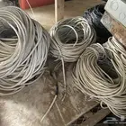 أسلاك كهرب مستعمل وعمود جازه نضيفه شرط