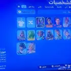 للبيع حساب سوني فيه فورت وبلاك اوبس 6 وفيفا