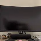 جيجابايت - G32QC Gigabyte - شاشة ألعاب منحنية 32  QHD