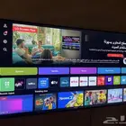 تلفزون من شركه LG مقاس الشاشه 65 بوصه الجهاز نظيف جدا