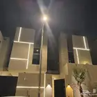 للإيجار فيلا تصميم مودرن حي النرجس جنوب طريق الملك سلمان