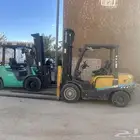 رافعه شوكيه للايجار فوركلفت للايجار تاجير رافعه شوكيه سكينه