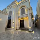 للبيع فيلا دروين وملحق في مخطط ولي العهد تشطيب vipمصعد راكب