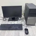كمبيوتر ديل مع شاشة وكيبورد وماوس كلها شركة DELL