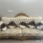 كنب ملكي يتكون من 3 قطع كبير و5 قطع صغير و5 قطع زاوية